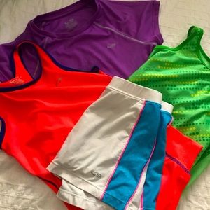 Lot of Four Girl’s Athletic Pieces from Champion in Size Medium (7-8)